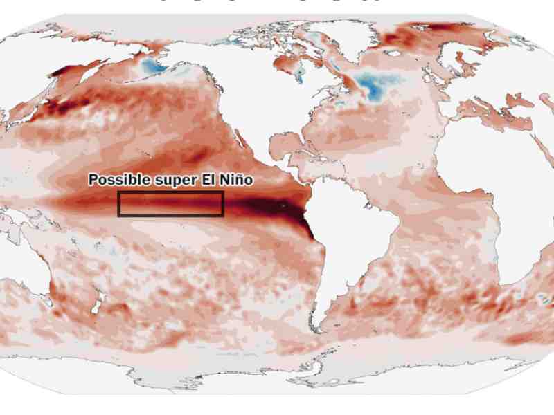 Likelyhood For Strong El Niño Increases: To Stay Until Early 2027